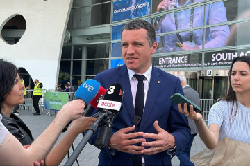 El conseller de Agricultura de la Generalitat, Òscar Ordeig