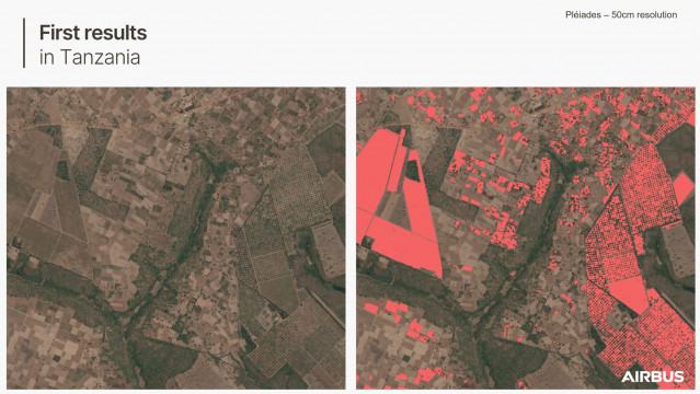 Cartografía de las plantaciones de café