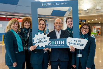 South, compañía de handling de IAG, estrena sus nueva uniformidad en 36 aeropuertos.