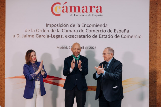 La Cámara de Comercio de España impone su encomienda al ex secretario de Estado de Comercio, Jaime García-Legaz