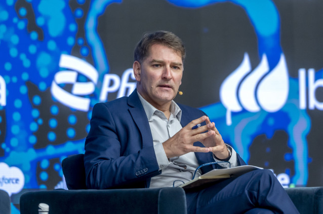 Archivo - El secretario de Estado y director de la Oficina de Asuntos Económicos y G20, Manuel de la Rocha, interviene durante la 3ª edición de ‘Global Trends’, en el Auditorio El Beatriz, a 12 de junio de 2025, en Madrid (España).