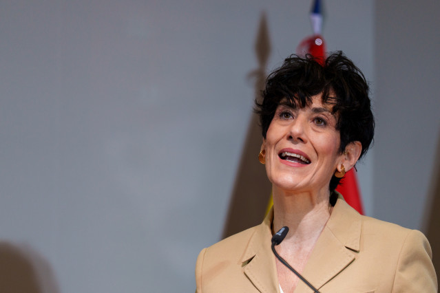 La ministra de Inclusión, Seguridad Social y Migraciones, Elma Saiz.