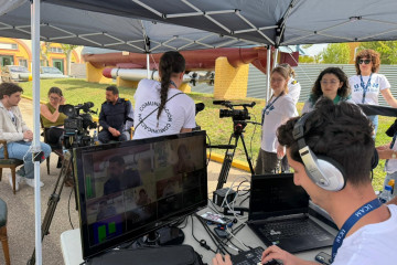 Estudiantes durante la realización del ejercicio 'Cartago 26'