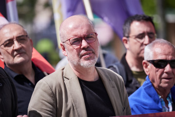 El secretario general de CCOO, Unai Sordo