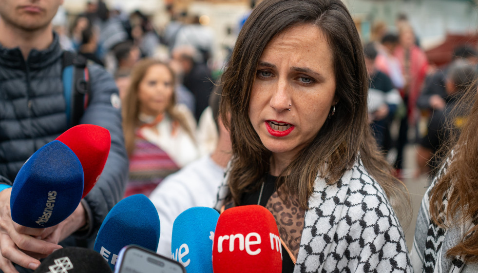 La secretaria general de Podemos, Ione Belarra