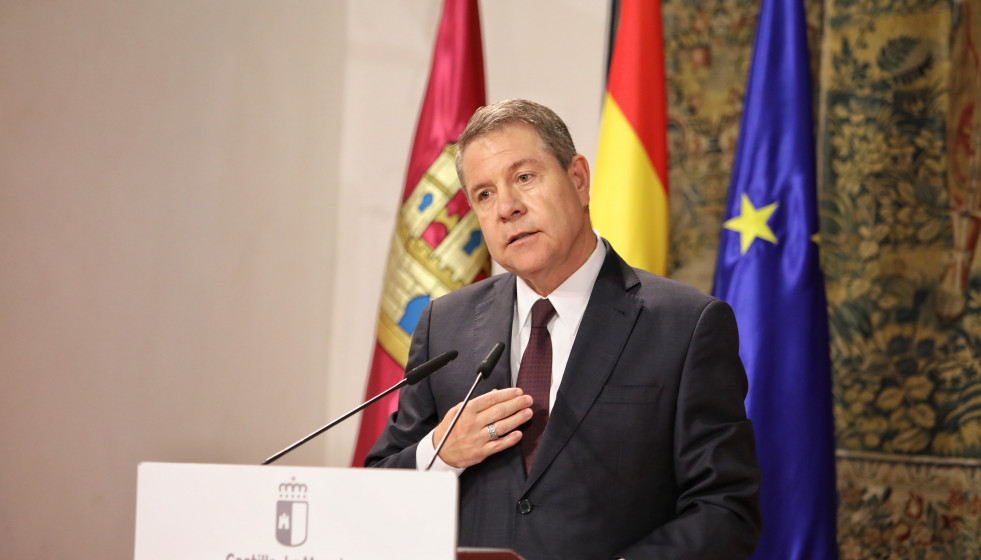 El presidente de C-LM, Emiliano García-Page, en una imagen de archivo.