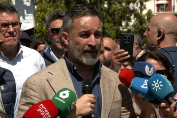 Santiago Abascal en Ayamonte