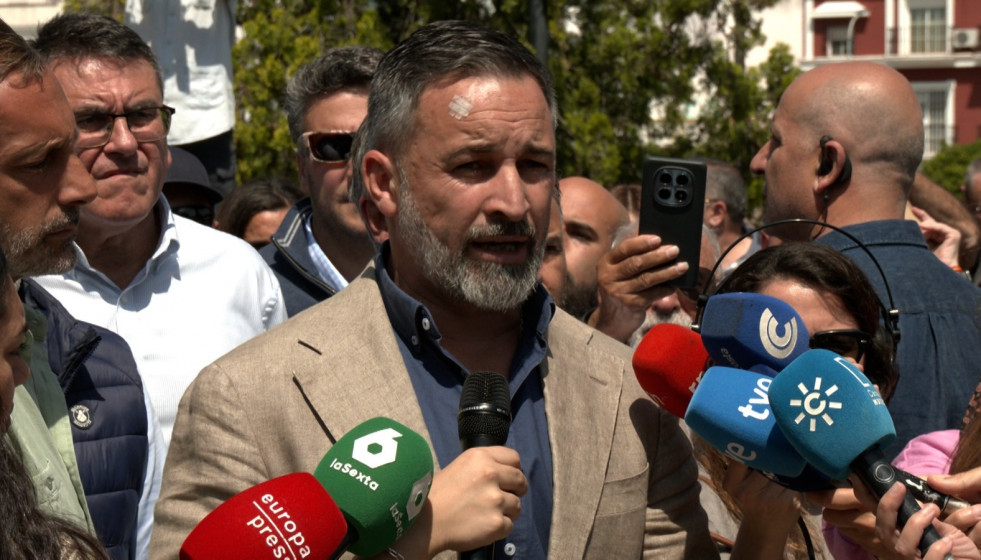 Santiago Abascal en Ayamonte