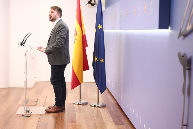 El portavoz adjunto del Grupo Parlamentario Plurinacional SUMAR en el Congreso, Alberto Ibáñez