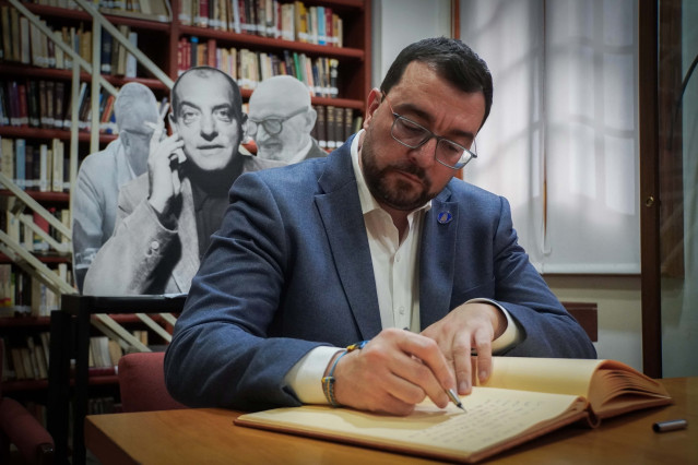 El presidente del Principado, Adrián Barbón, en su visita a México