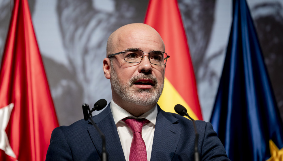 Archivo - El delegado del Gobierno en la Comunidad de Madrid, Francisco Martín Aguirre.