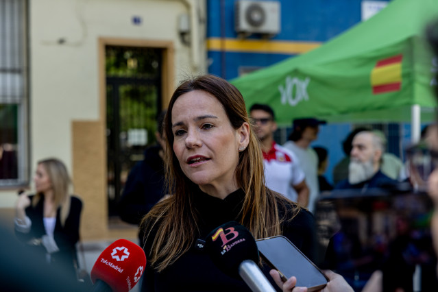 La portavoz de Vox en la Asamblea de Madrid, Isabel Pérez Moñino