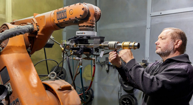 Archivo - TECNALIA crea la startup Konbus+, especializada en tecnologías avanzadas de proyección térmica de alta velocidad para la fabricación de componentes