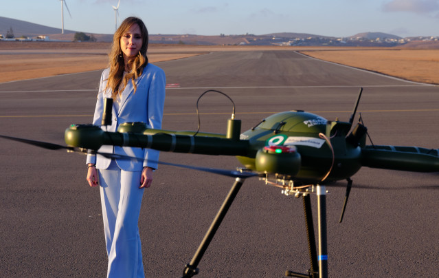 Archivo - Marta García, presidenta de Ecuas