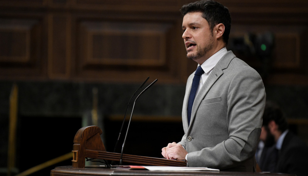 Archivo - El diputado del PSOE Raúl Díaz Marín.