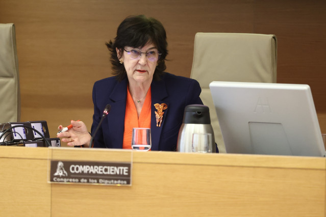 La presidenta de la Comisión Nacional de los Mercados y la Competencia, Cani Fernández Vicién,