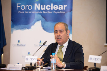 Archivo - El presidente del Foro de la Energía Nuclear, Ignacio Araluce
