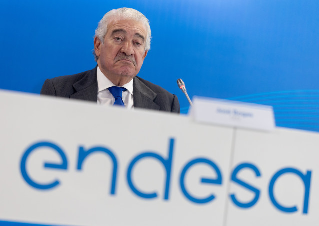 Archivo - El consejero delegado de Endesa, José Bogas