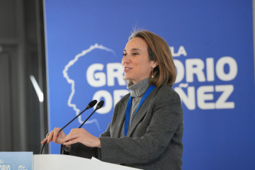 Archivo - La vicesecretaria de Regeneración del Partido Popular, Cuca Gamarra, de la IV Escuela Gregorio Ordóñez, en el hotel Costa Vasca, a 24 de enero de 2026, en San Sebastián, Guipúzcoa, Paí