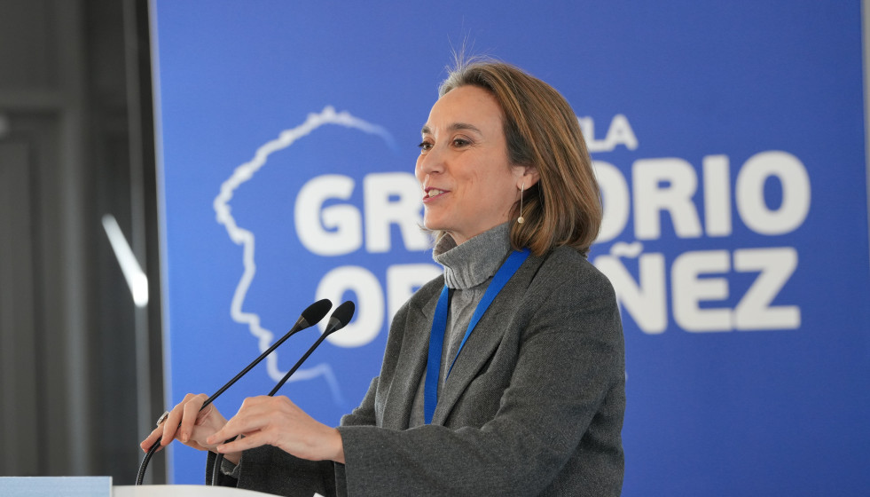 Archivo - La vicesecretaria de Regeneración del Partido Popular, Cuca Gamarra, de la IV Escuela Gregorio Ordóñez, en el hotel Costa Vasca, a 24 de enero de 2026, en San Sebastián, Guipúzcoa, Paí