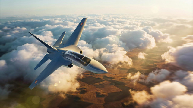 El nuevo avión entrenador del Ejército del Aire y del Espacio.