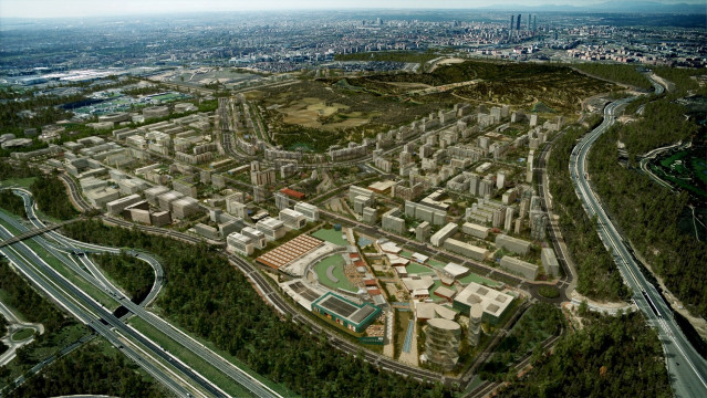 Archivo - Valdebebas