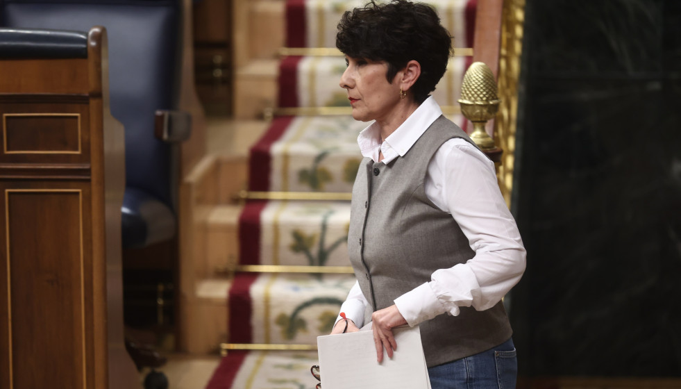 Archivo - La portavoz del PNV en Congreso, Maribel Vaquero.