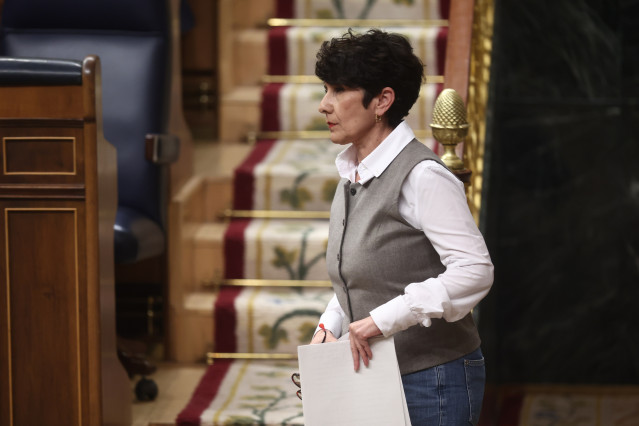 Archivo - La portavoz del PNV en Congreso, Maribel Vaquero.