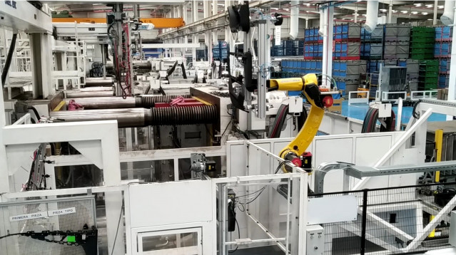 Archivo - Interior de una fábrica de Antolín