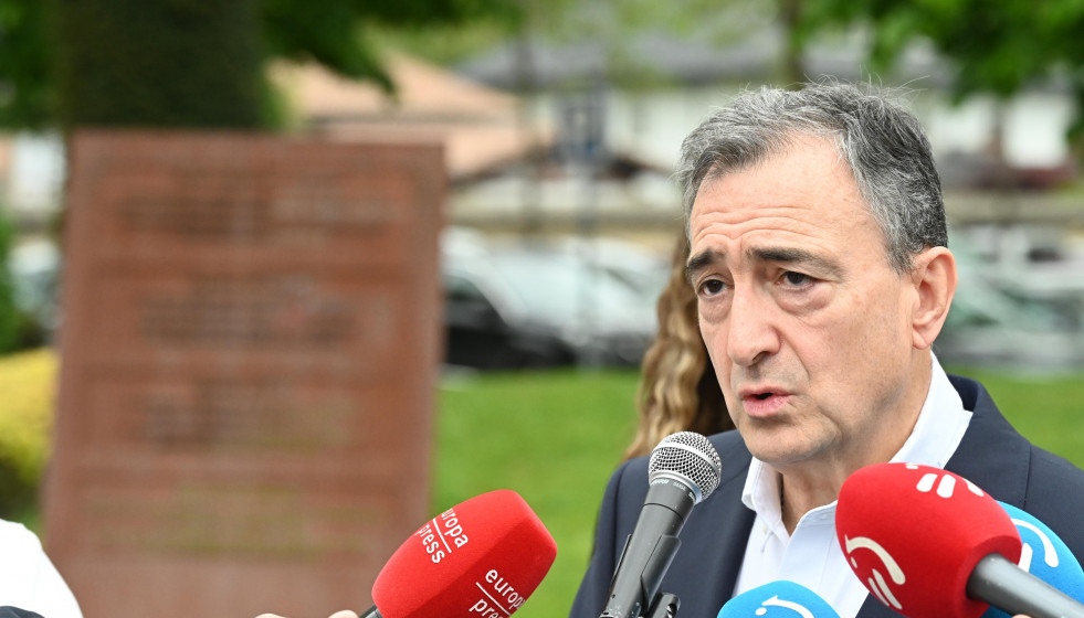 El presidente del PNV, Aitor EstebaN