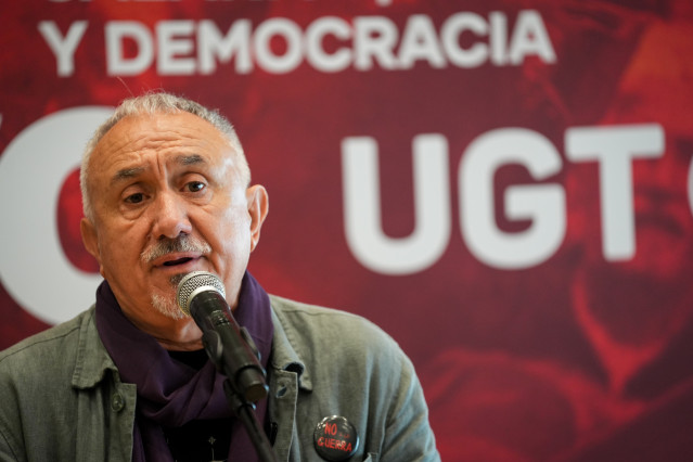 El secretario general de la UGT, Pepe Álvarez