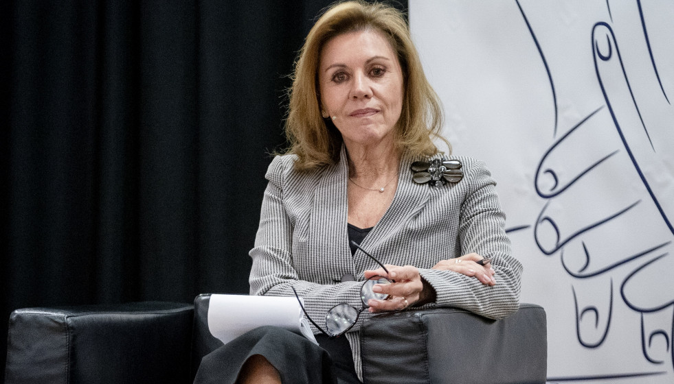 Archivo - La exministra de Defensa María Dolores de Cospedal