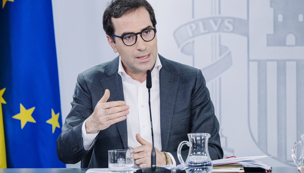 El vicepresidente primero y ministro de Economía, Comercio y Empresa, Carlos Cuerpo.