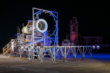 Prueba del motor de hidrógeno de easyJet y Rolls Royce.