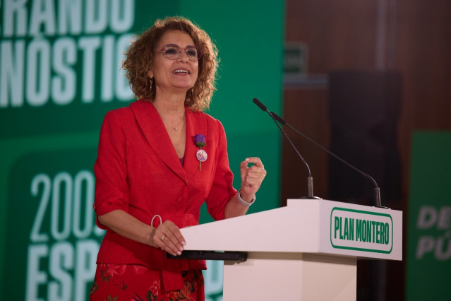La secretaria general del PSOE-A, María Jesús Montero, en una foto de archivo.