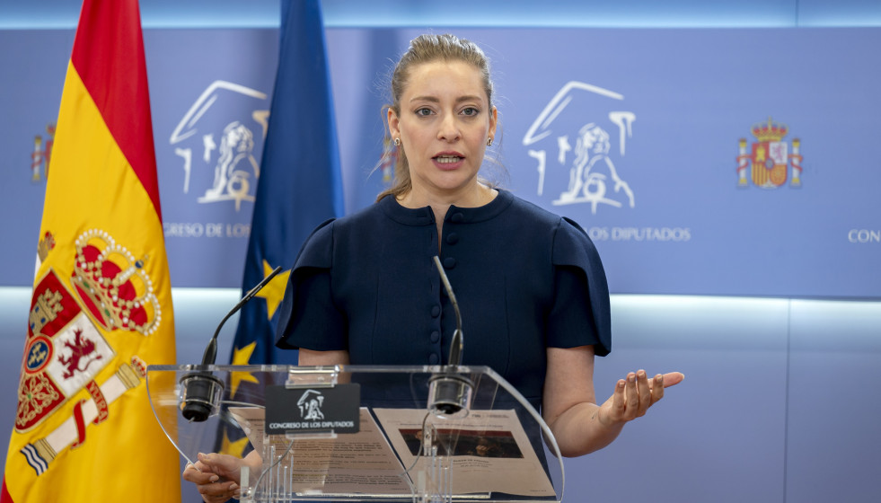 La portavoz del PP en el Congreso, Ester Muñoz.