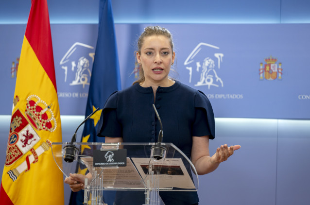 La portavoz del PP en el Congreso, Ester Muñoz.