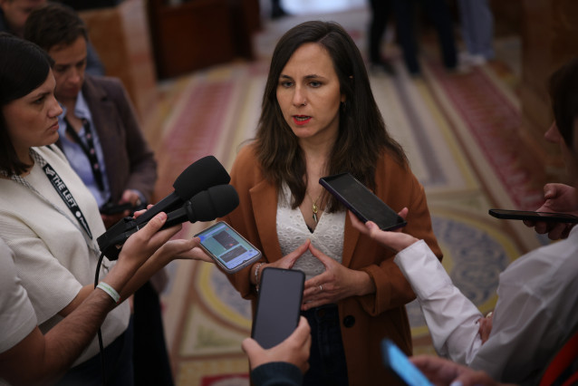 La secretaria general de Podemos, Ione Belarra