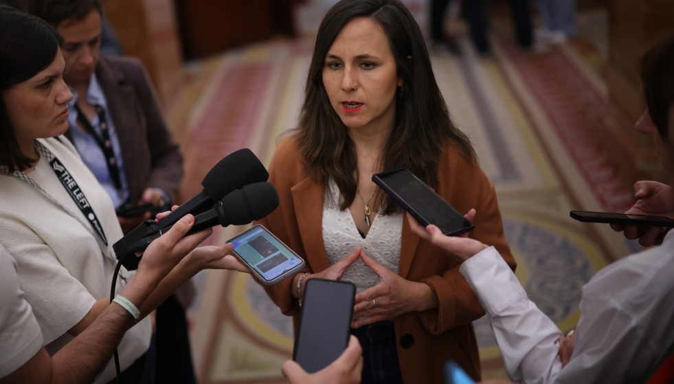 La secretaria general de Podemos, Ione Belarra