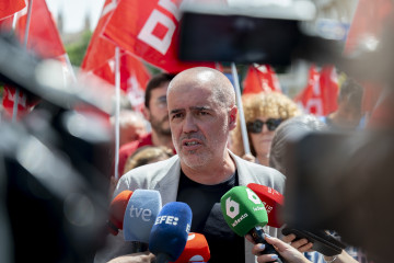 El secretario general de CCOO, Unai Sordo
