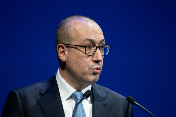 Archivo - El consejero delegado de BBVA, Onur Genç.