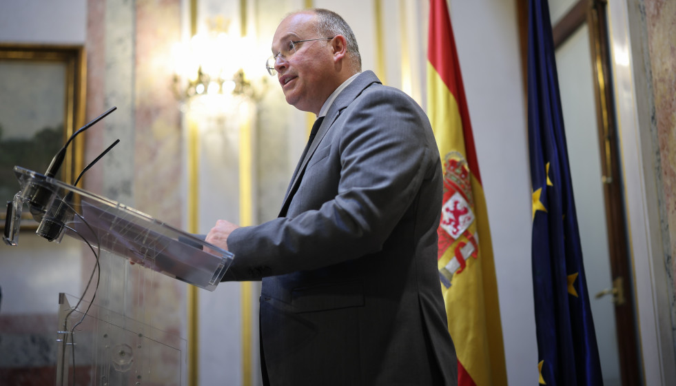 El secretario general del PP, Miguel Tellado.