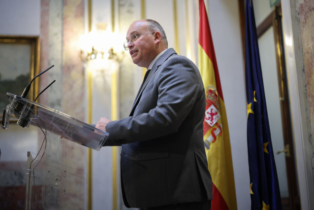 El secretario general del PP, Miguel Tellado.