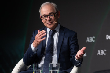 Archivo - El CEO de Unicaja, Isidro Rubiales, durante el 32º Encuentro del Sector Financiero de Deloitte y ABC, en Madrid (España).