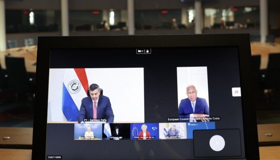 Líderes de la UE y del Mercosur celebran en videollamada el acuerdo bilateral