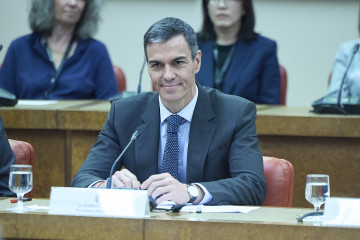 El presidente del Gobierno, Pedro Sánchez