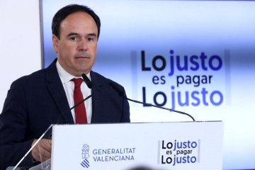 Imagen del 'president' de la Generalitat, Juanfran Pérez Llorca.