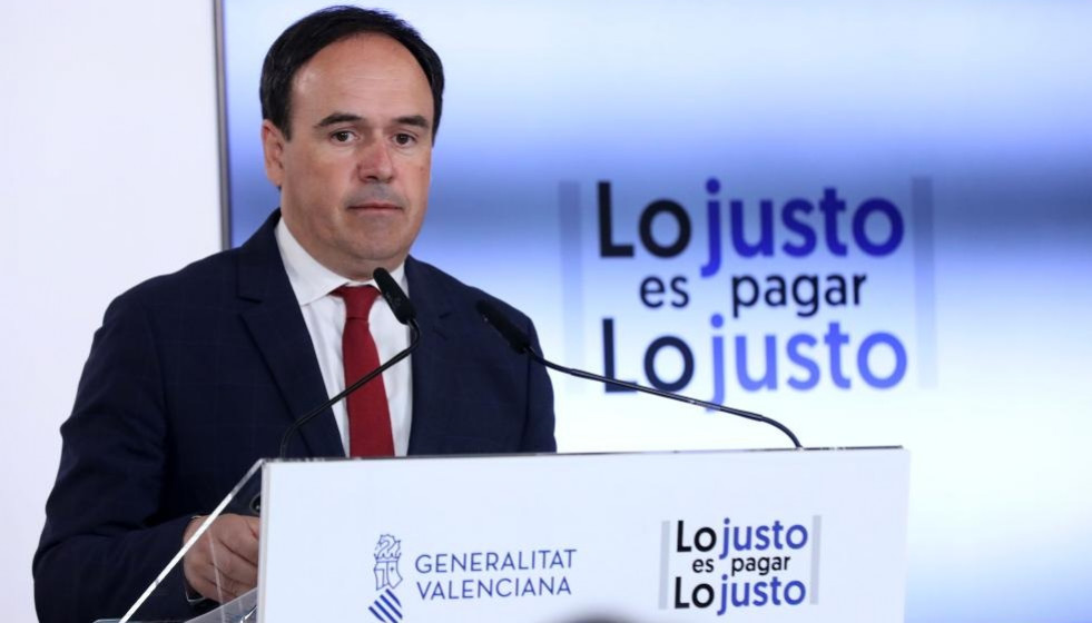 Imagen del 'president' de la Generalitat, Juanfran Pérez Llorca.