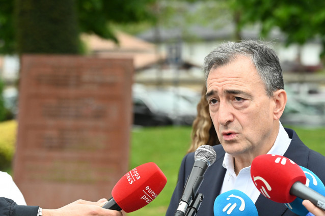 El presidente del PNV, Aitor Esteban