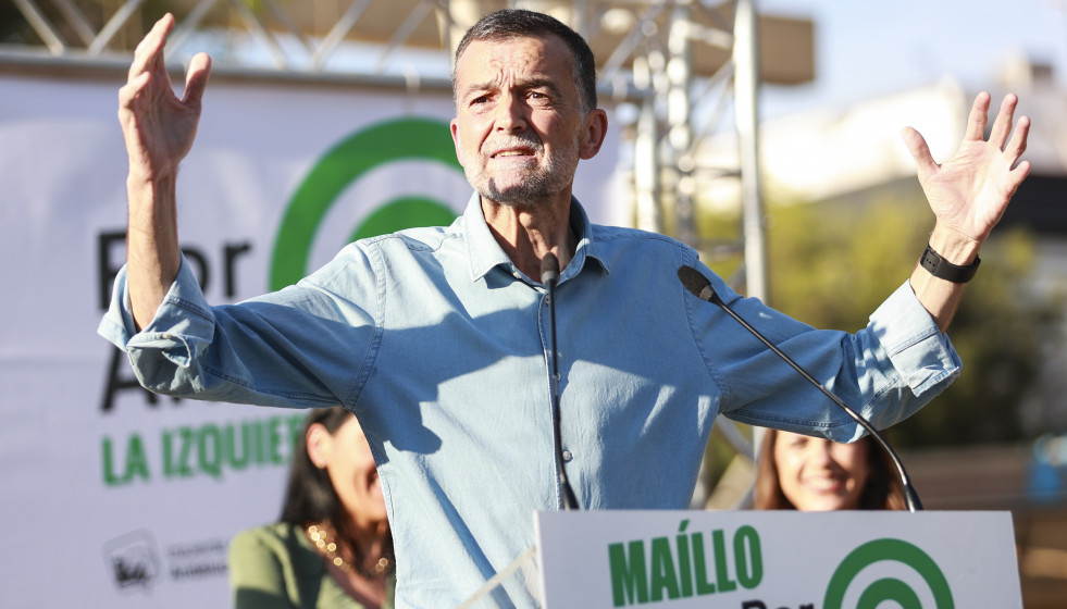 Archivo - El candidato de Por Andalucía a la Presidencia de la Junta de Andalucía, Antonio Maíllo.